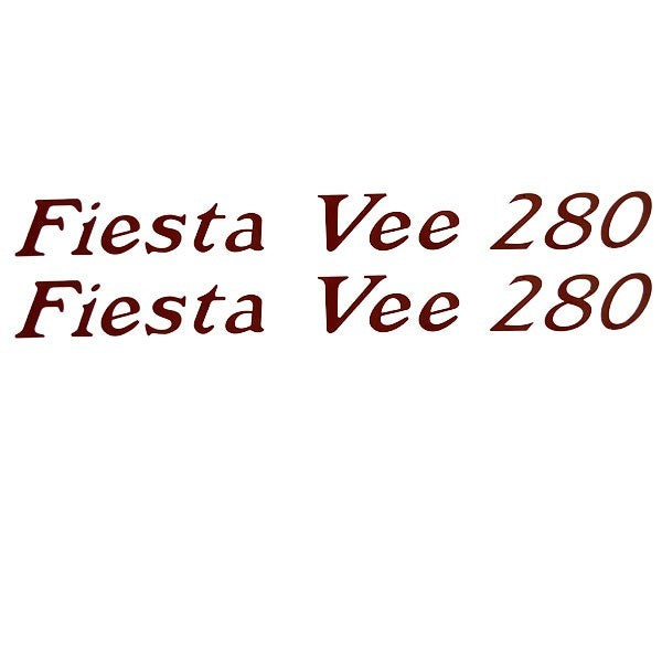 Rinker Boat Brand Decal Fiesta Vee 280 by Rinker