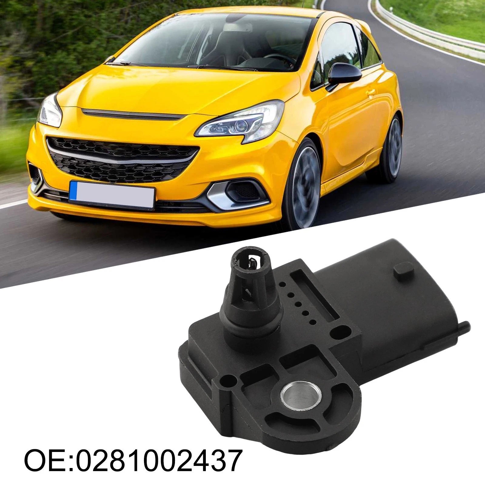 Manifold Intake Air Pressure Turbo Boost Sensor For Vauxhall For Opel