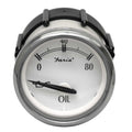 Faria Boat Oil Pressure Gauge GP7836A Newport Silver Bezel 2 Inch by Faria