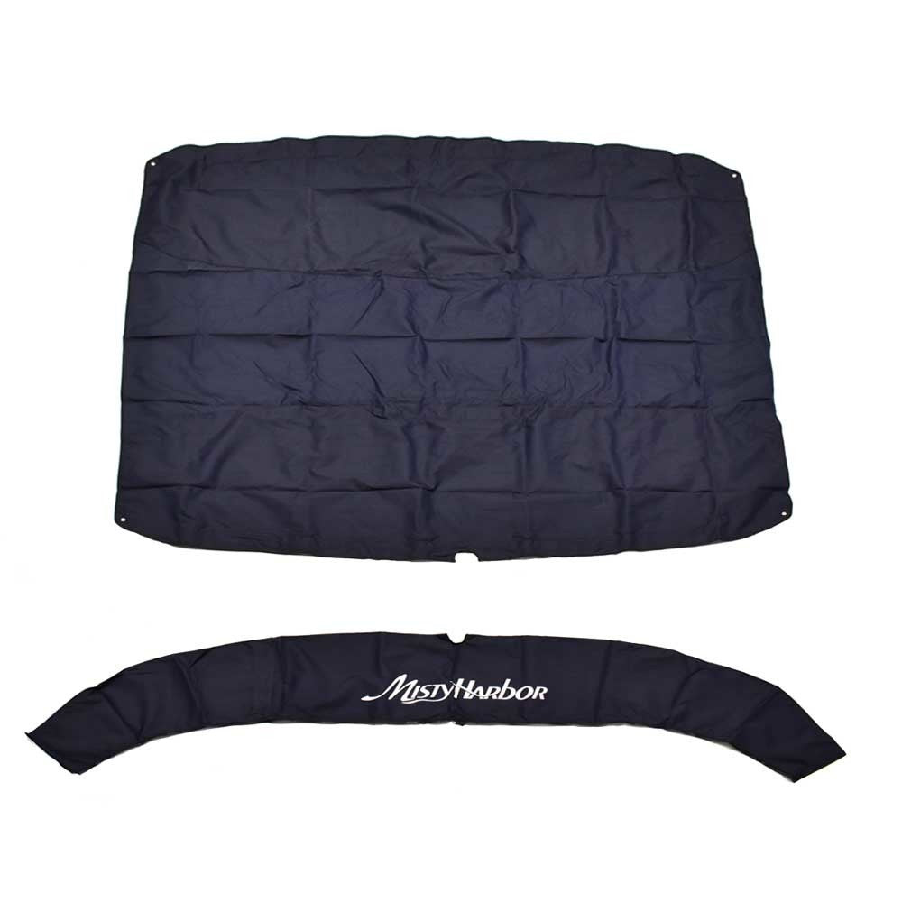 Boat Bimini Cover with Boot 83 1/4 x 87 1/4 Inch by Misty Harbor