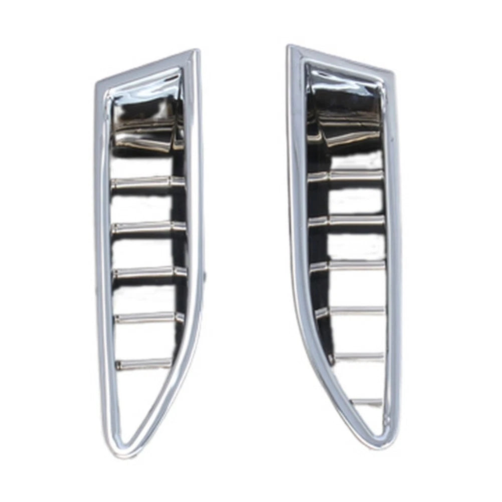 Front Bumper Trim Chrome Finish Easy Installation Glossy Chrome Finish
