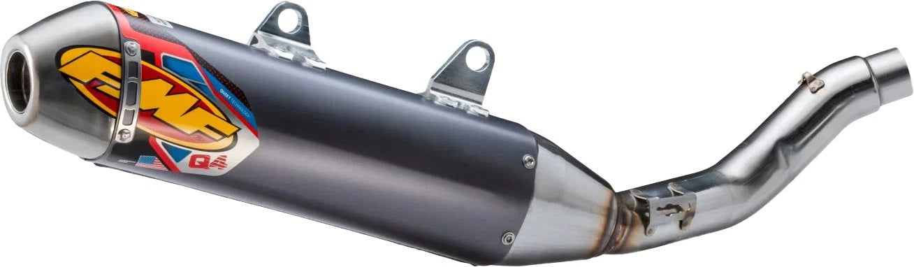 Fmf Q4 Hex Slip-on Muffler For Kawasaki Kx450f & Kx450x 2024 Offroad