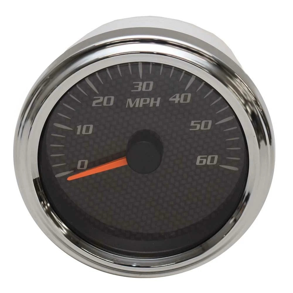 Yamaha Marine Boat Speedometer Gauge 113538-a | 3 1/4 Inch Silver