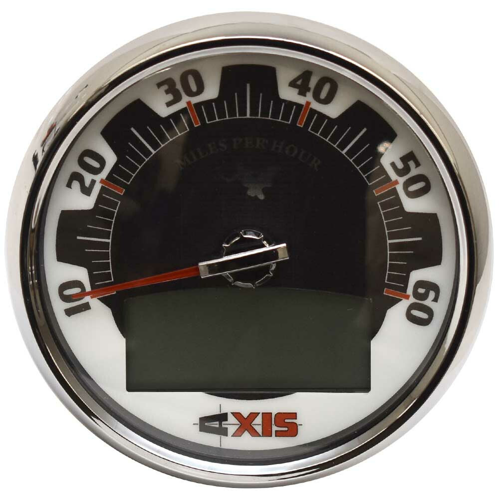 Axis Boat Speedometer Gauge 3741027 Oversized Medallion by Axis