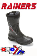 Rainers Waterproof Road/street Boots, Black 974 Us 9