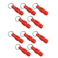 10* Red Quick-release Clips With Strong Gripping Force For Fishing
