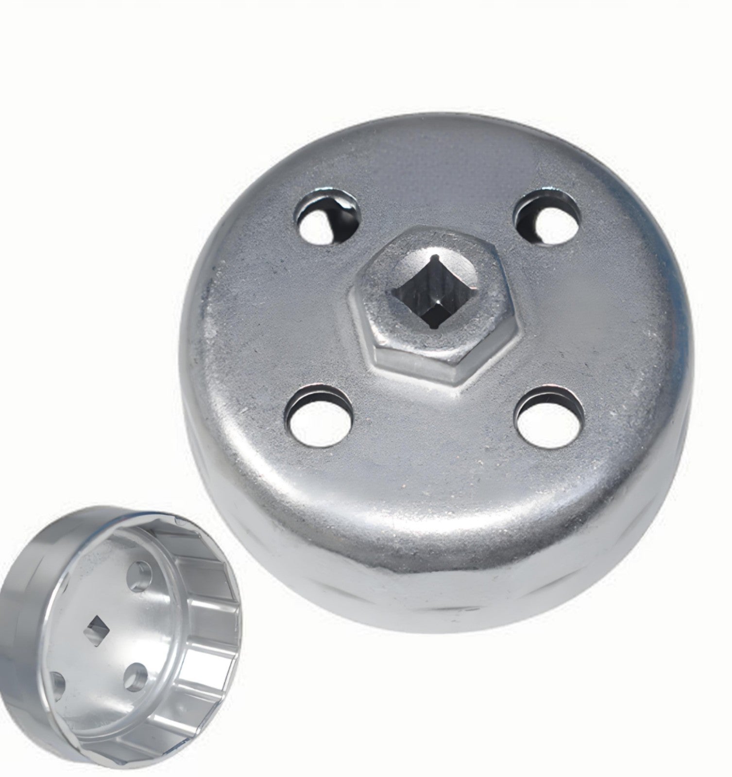 88.8mm 15 Flutes Oil Filter Wrench Cup Tool Socket Remover Removal Too