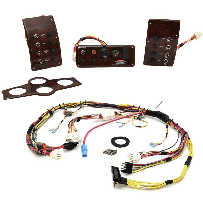 Larson Boat Dash Panel 2262-1304 Woodgrain Kit by Larson