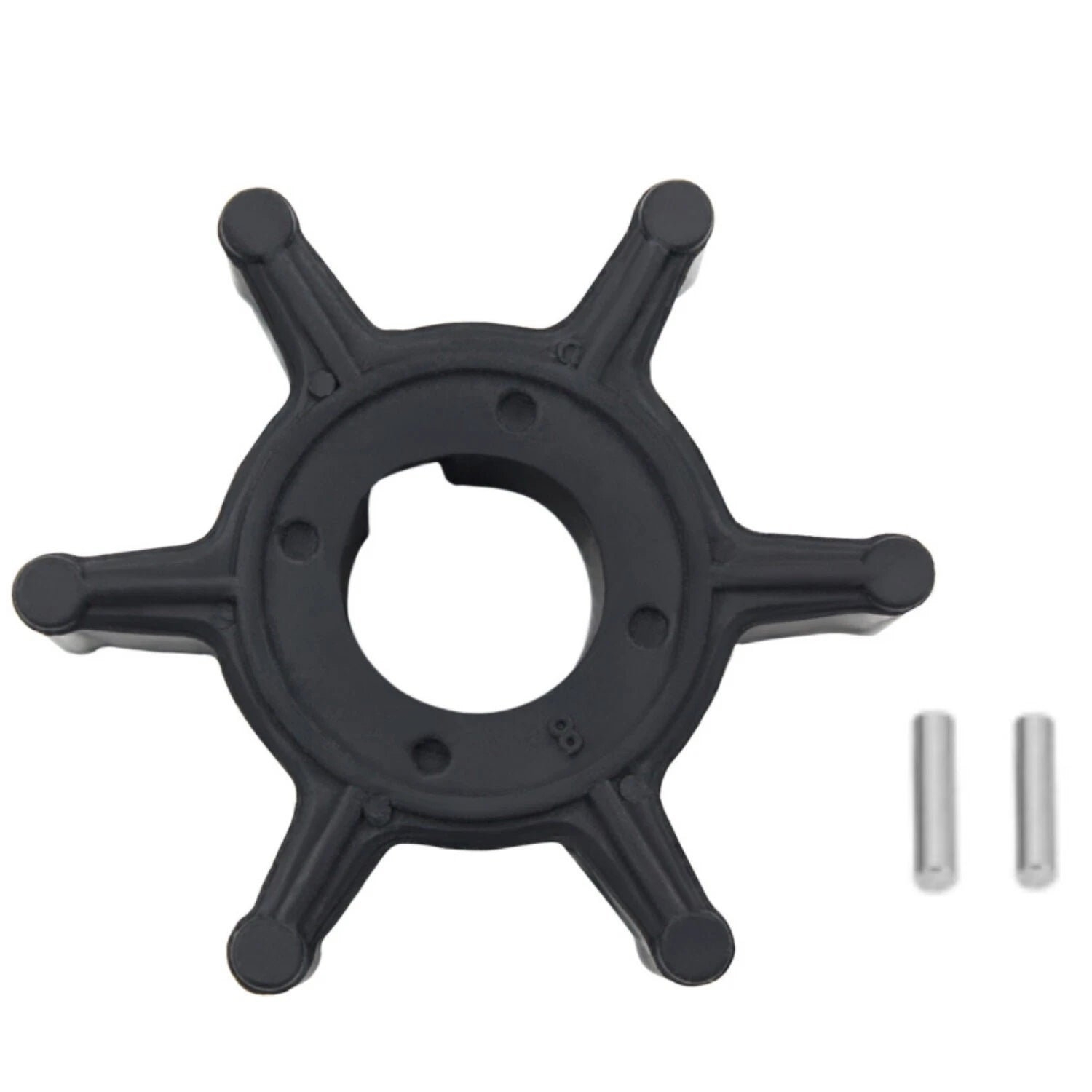 Water Pump Impeller with Pin for Yamaha 2.5HP 4-Stroke F2.5A
