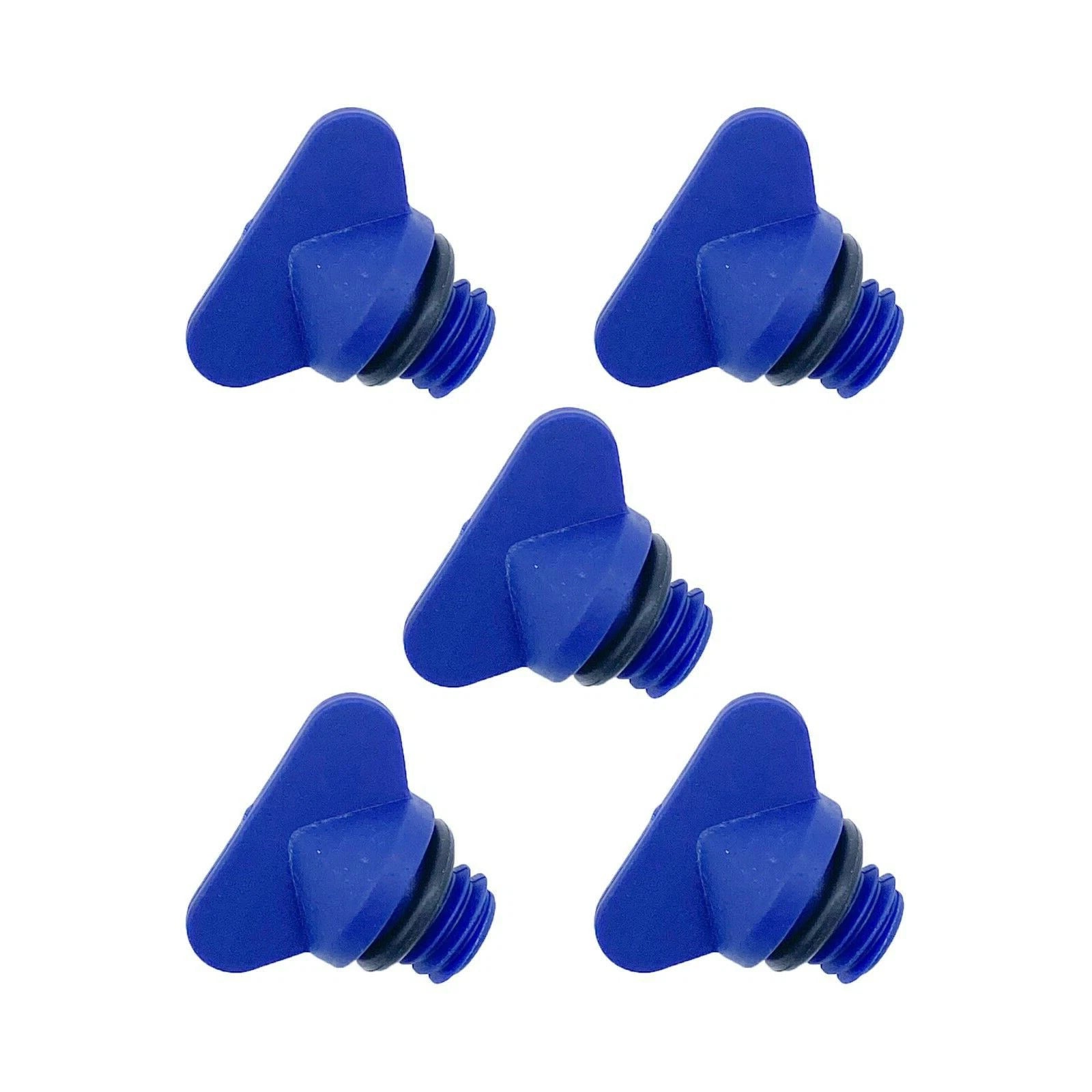 5pcs For Mercruiser Block Drain Blue Plug Kit 8m2000874 22-806608a1