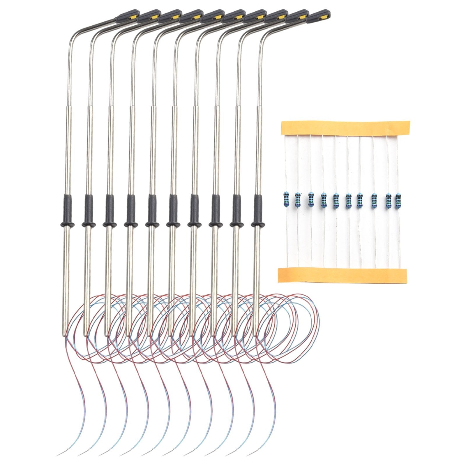 Single Head Street Lights Model Kit 1:87