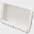 Chaparral Boat Storage Tub 33.00135 | 10 X 5 Inch Glossy White Plastic