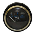 Faria Boat Oil Pressure Gauge Chesapeake Black SS 2 Inch by Faria