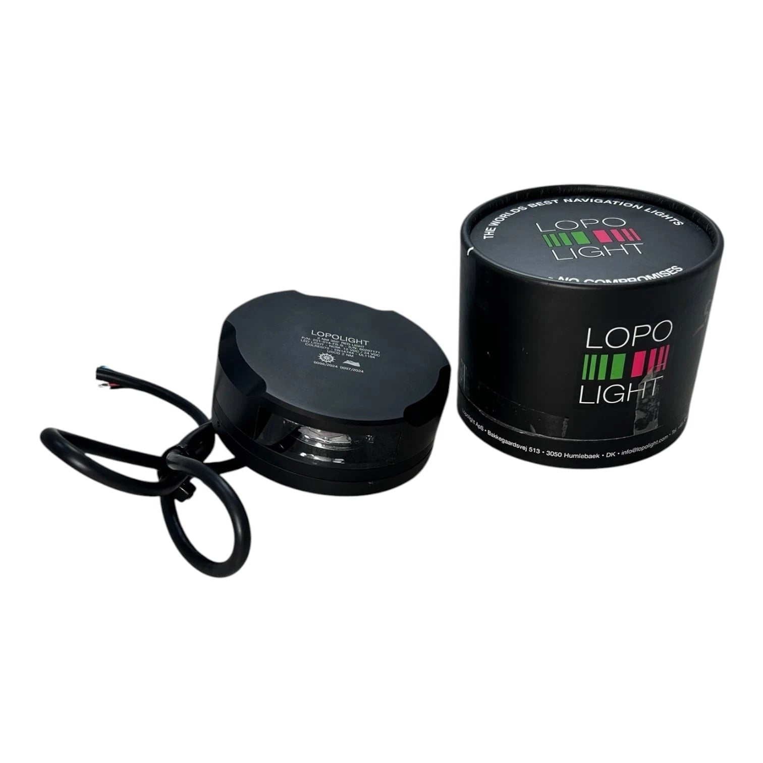Lopolight 201-014-fb-b, ( Red ) Marine Navigation 360 Degree Led