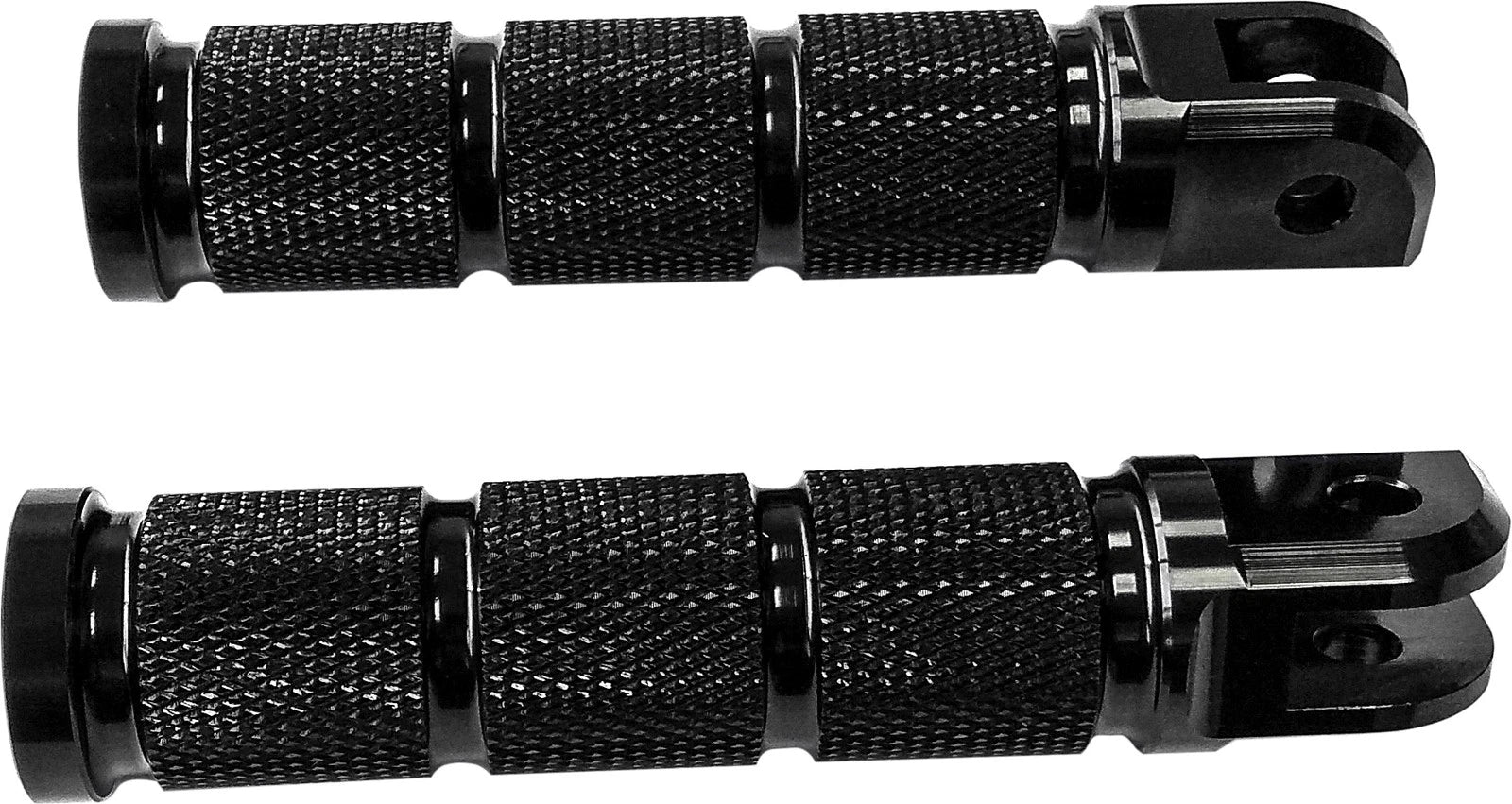 Harddrive Rider Footpegs Retro Black – Fits 2018 Harley Davidson