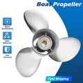13 3/4x13 Stainless Boat Propeller Fit Honda Engine Bf 60-130hp