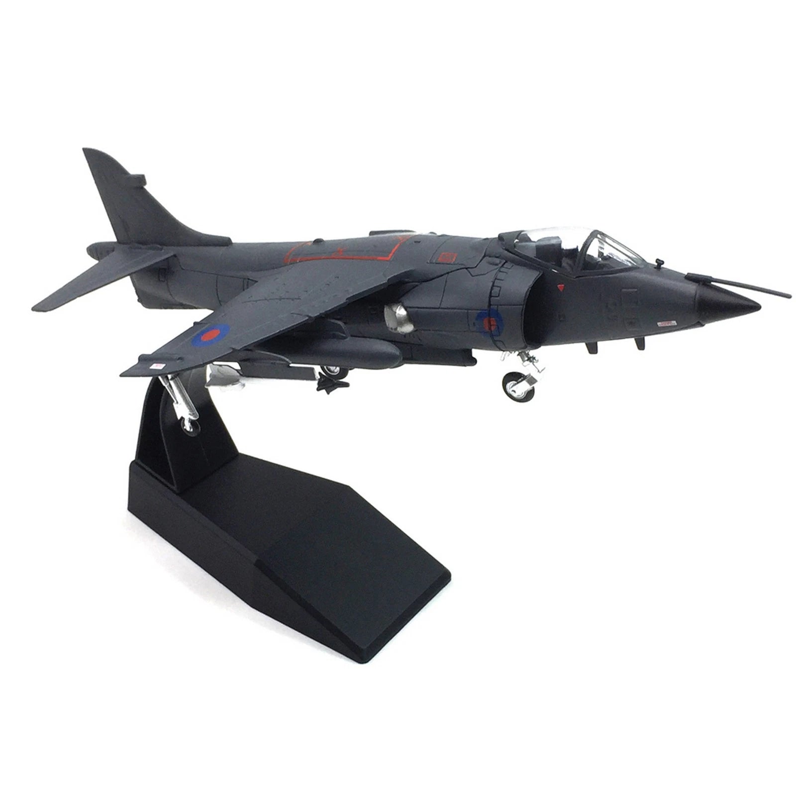 Retro Uk Air Force 1982 Sea Harrier Jet Fighter 1:72 Frs Mki Statue