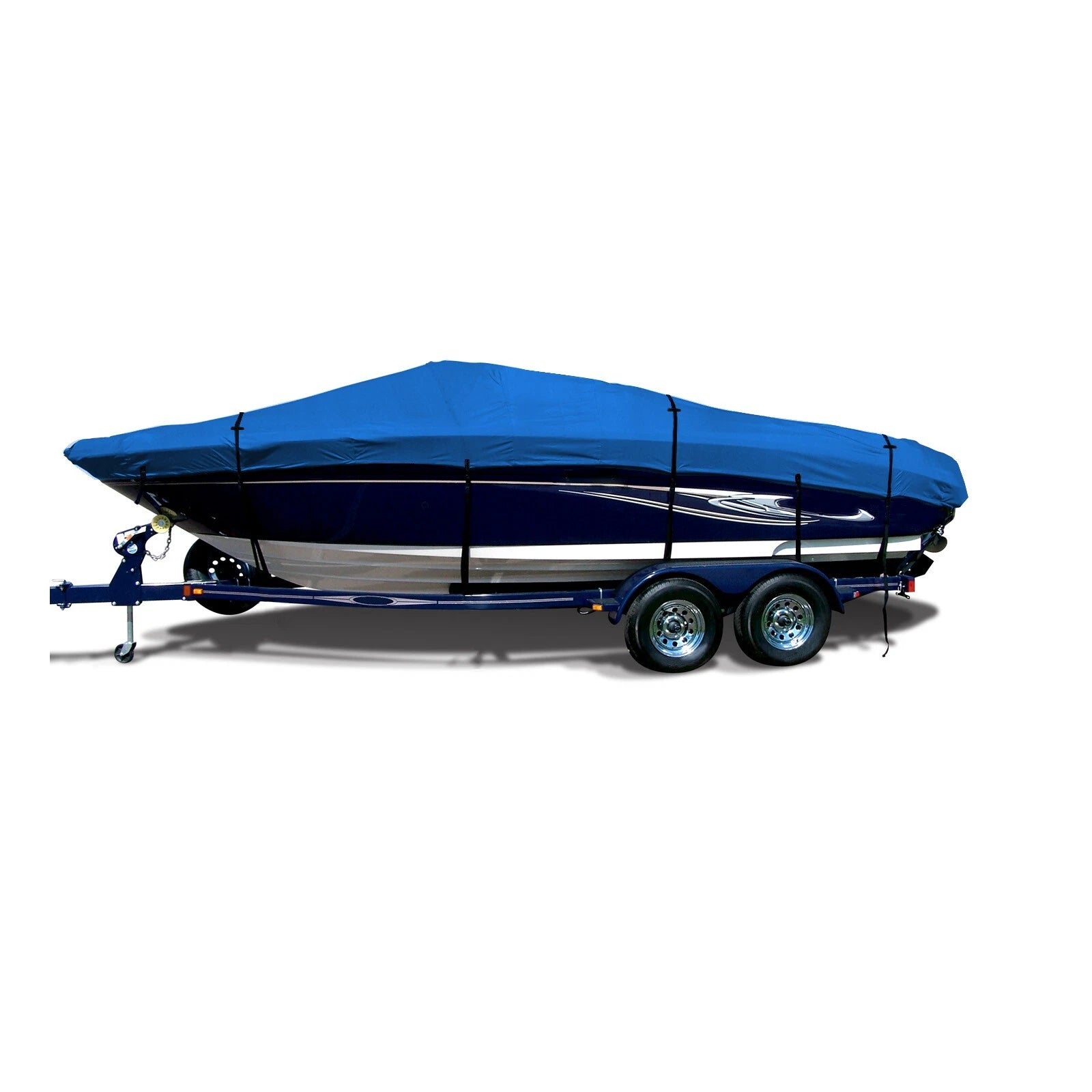 New V-hull Fishing Ski Storage Mooring Waterproof Boat Cover Fits Up