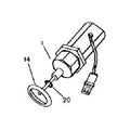 New Reverser Solenoid Actuator Fits John Deere 315c 482c 310c 210c