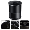 Black Car Garbage Coin Storage Cup Container Ash Tray Space Saving