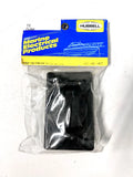 '-New- Hubbell Tv97, Weatherproof Tv Outlet Plate