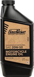 Harddrive 20w50 V-twin Engine Oil 1 Quart For Harley Davidson &