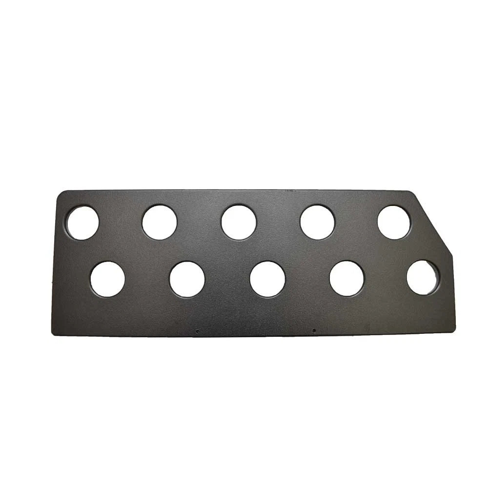 Tracker Boat Fishing Rod Holder 186304 | 10 Slot Black Starboard