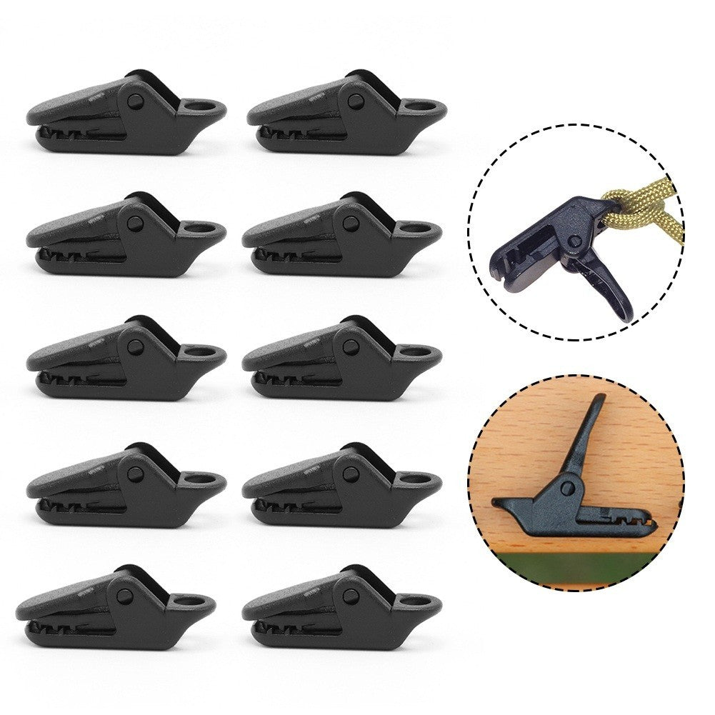 Tent Clips for Awnings Black Color