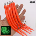 Barbed Octopus Hook Fishing Eel Tube