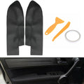 For Interior Door Armrest Cover Inner Set Auto Microfiber Leather