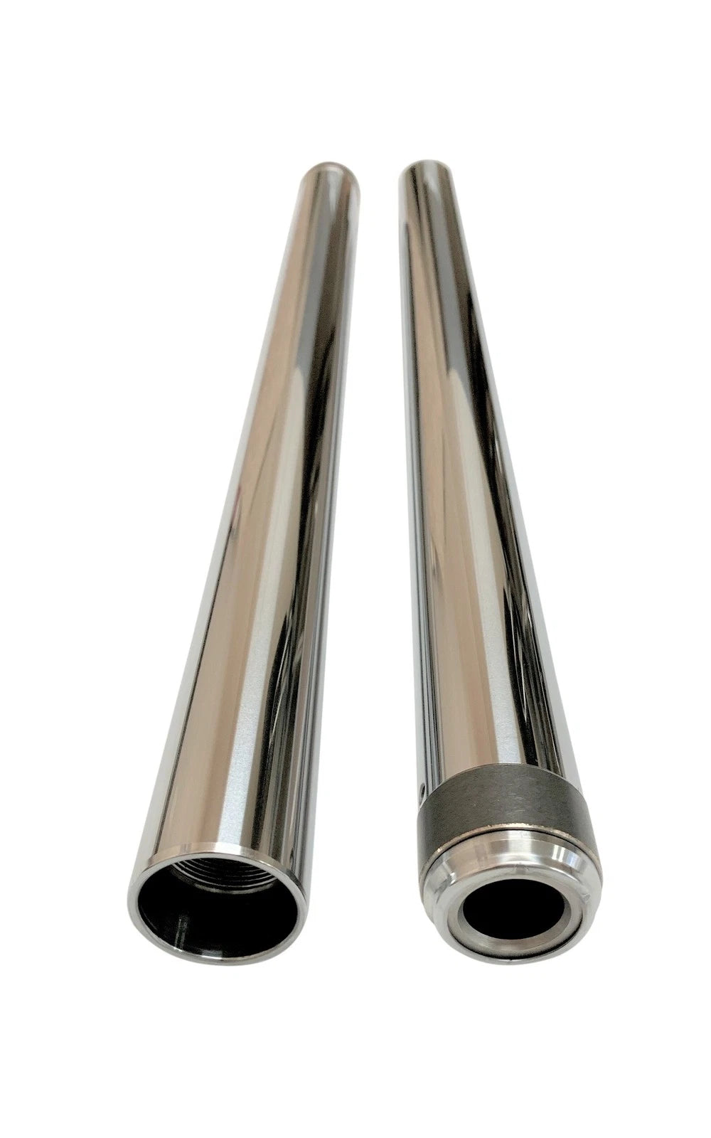 Pro One Chrome Fork Tubes 49mm Fits Harley Dyna & Cvo Models 2007-2017
