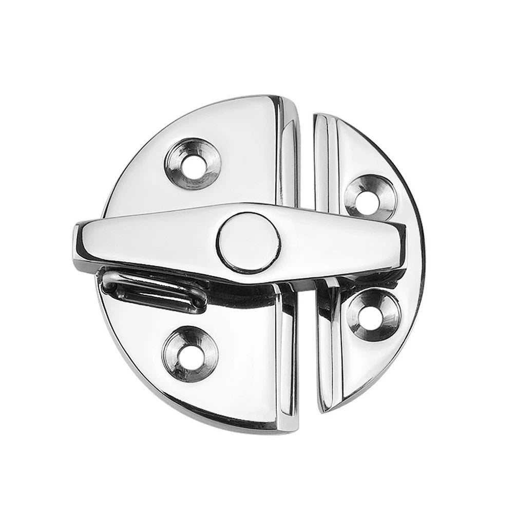 Boat Door Catch Latch 316 Stainless Steel Marine Cabinet Lock Wide
