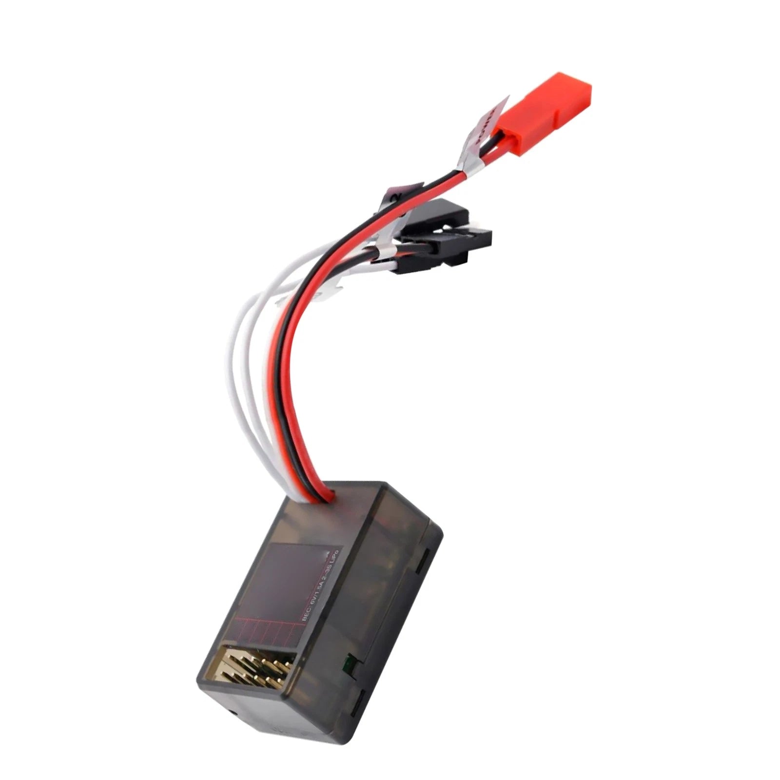 1/28 1/24 Rc Car 10a Brushed Esc 2s/3s Dual Way Brake Led Control