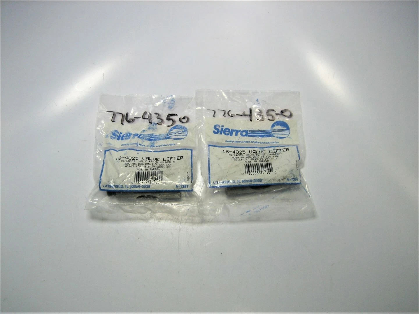 Sierra 18-4025 *Qty 2* Volvo Penta Sterndrive Valve Lifter *Replaces