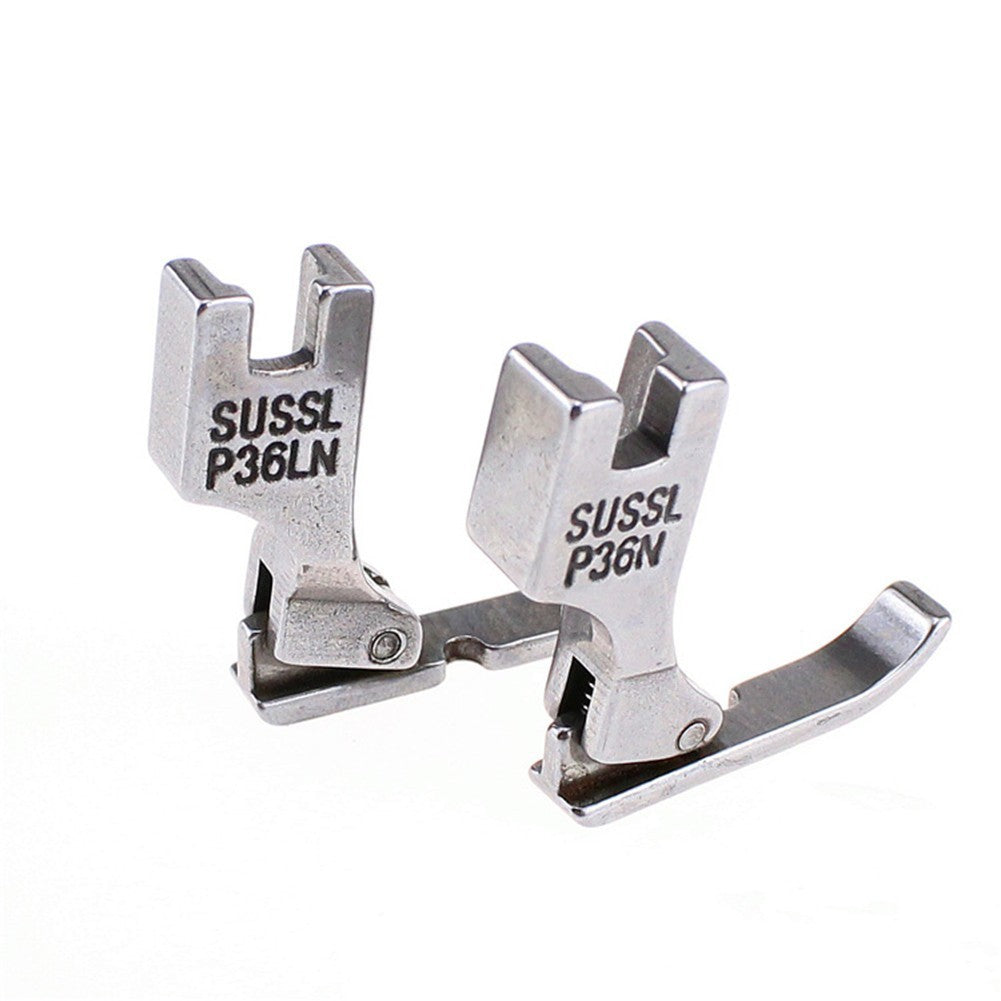 Flat Turn Zip Foot for Industrial Sewing