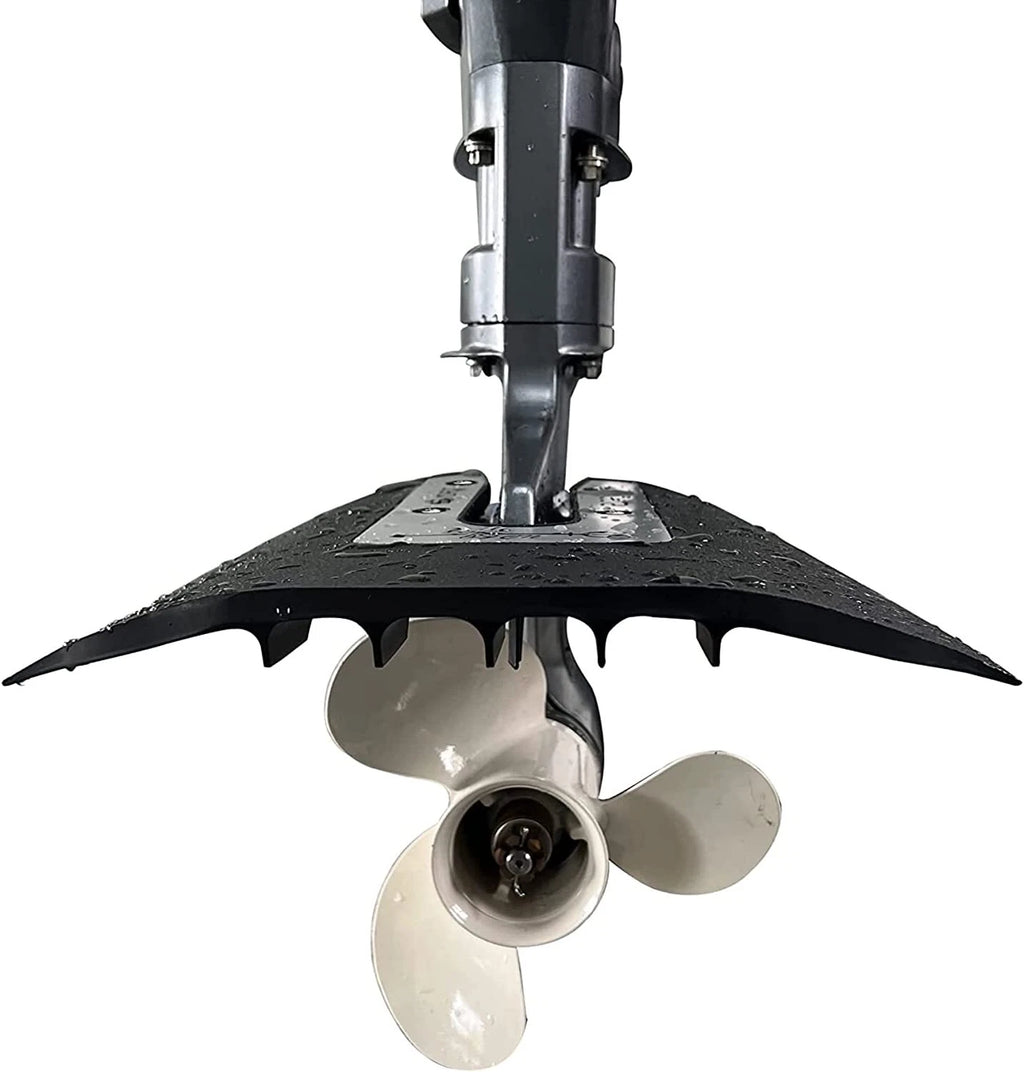 HydroFoil Stabilizer for Outboard 8-40HP Lower Unit Boat Black