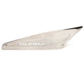 Boat Curved Logo Insert Stainless 15 1/2 x 4 Inch by Supra