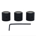Electric Guitar Volume Tone Control Dome Knobs Metal Potentiometer