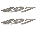 Cruisers Yachts Boat Model Decals Silver Stickers by Cruisers Yachts