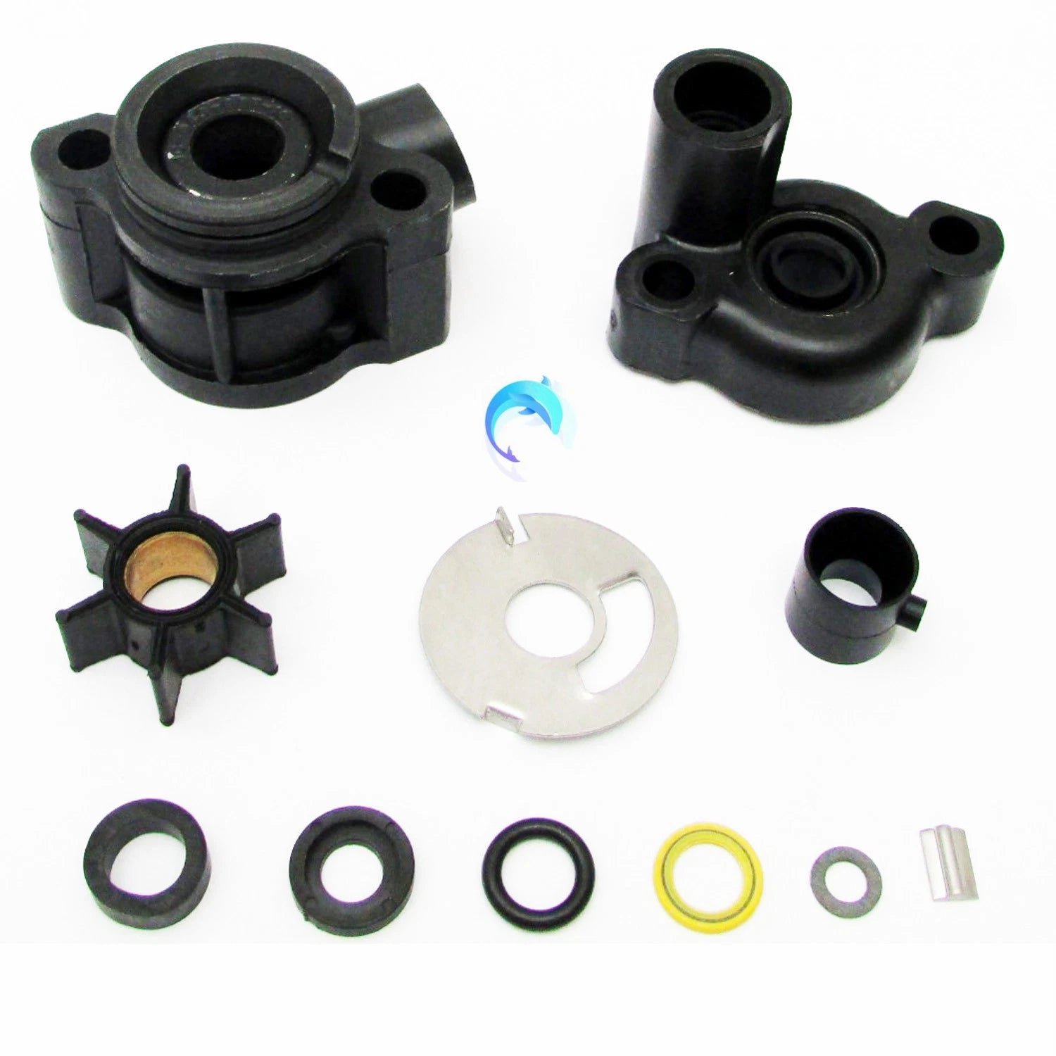 Water Pump Kit for Mercury/Mercruiser Outboard 4/4.5/7.5/9.8 HP