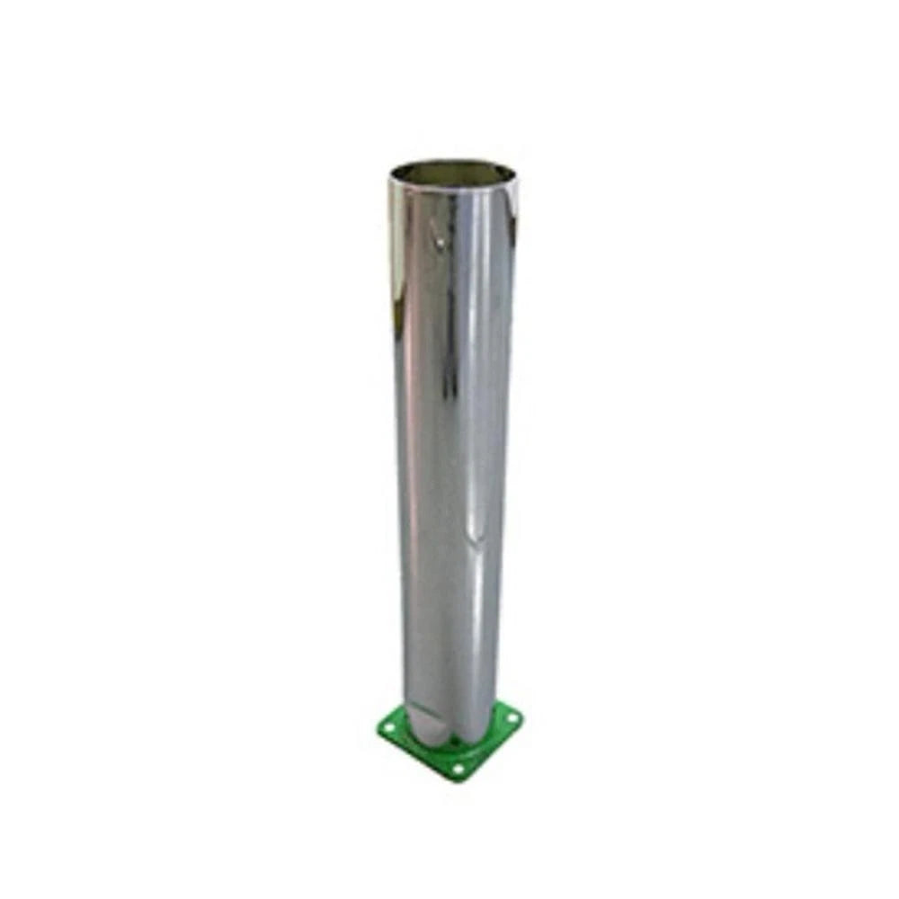 Baffled Chrome Straight Stack Fits John Deere Models A G 60 620 630