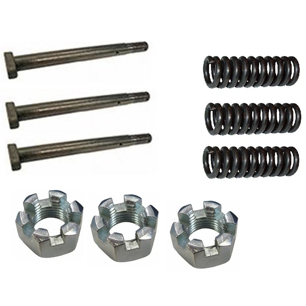 Clutch Operating T-bolt Adjusting Nut & Spring Kit Fits John Deere 60
