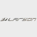 Raised Decal Larson Silver Logo Sticker by Larson