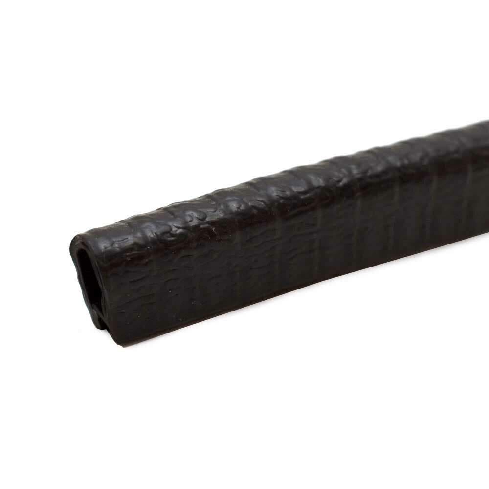 Trim-Lok Boat Edge Trim Molding ZME-810110-00 1/4 Inch Black by Trim-Lok