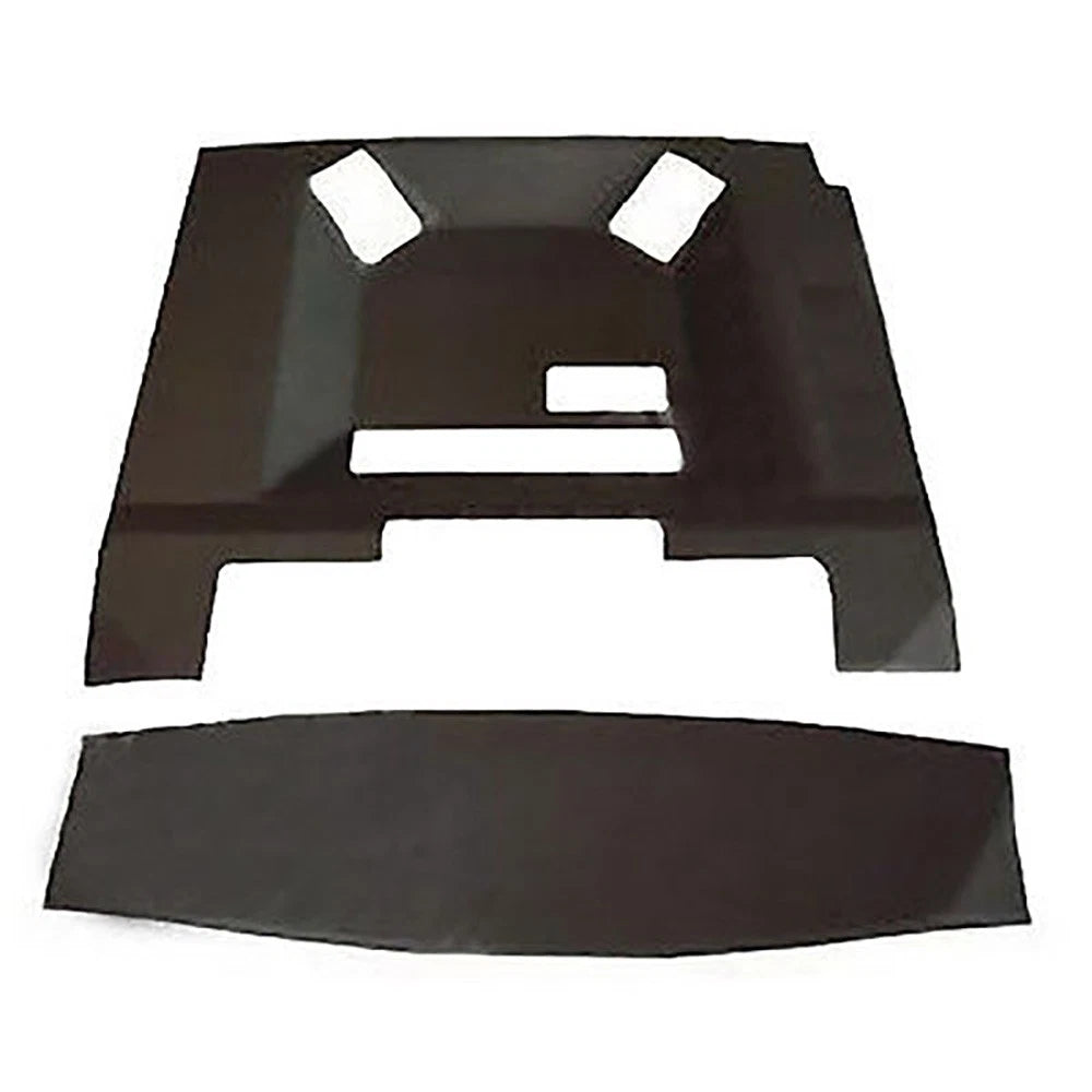 Cab Foam Main Headliner Set - Black Fits John Deere 6100 6600 6620