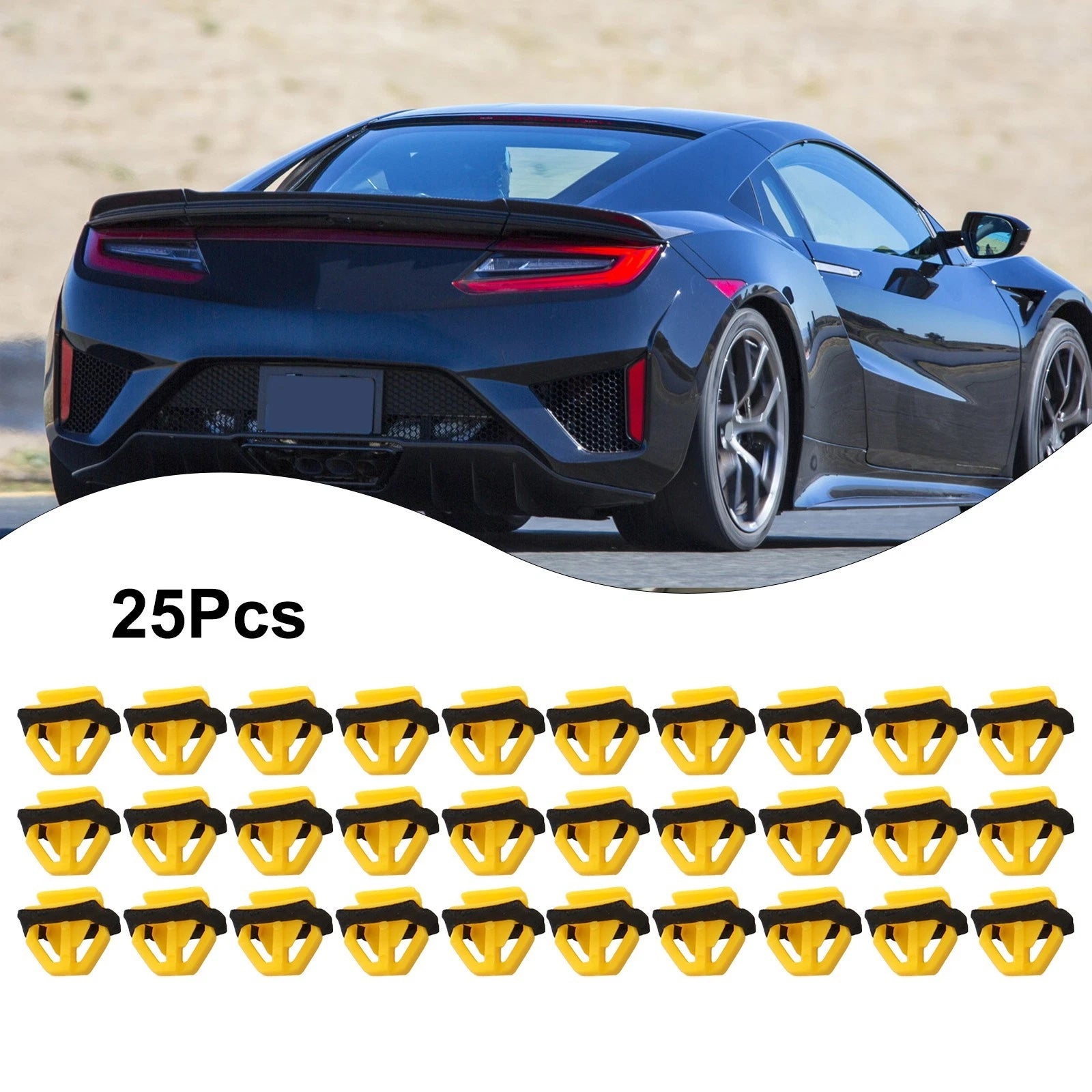 For Hyundai Clip Rivets Pack Of 25pcs For Body Side Moulding