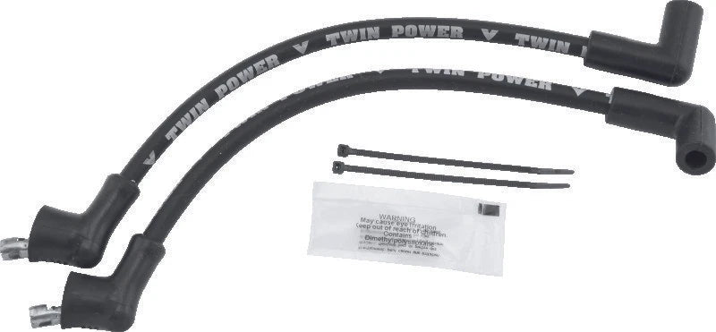 Twin Power 82-2000 Fxr Black Ignition Wire Set