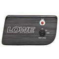 Ignition Switch Panel Lowe 9 x 5 Inch Black by Lowe
