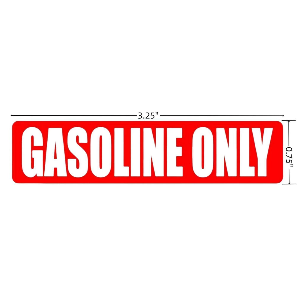Gasoline Only Fuel Caution Decal – All Boats