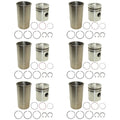 (6) Early Piston Liner Kits 4.250" Bore Fits John Deere Tractors